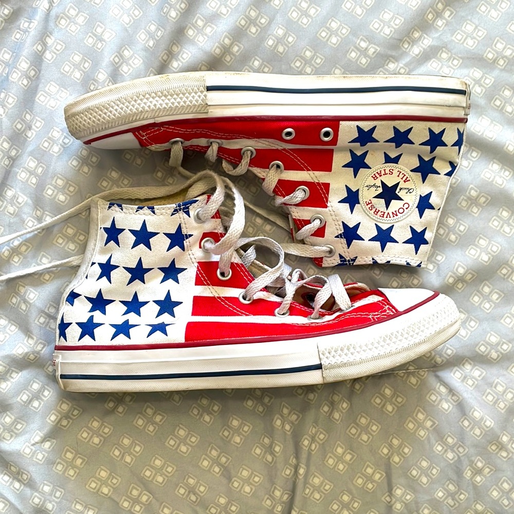 Converse American Flag Hightops